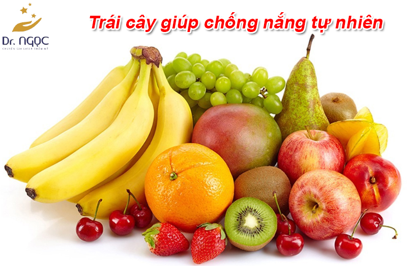 Chia sẻ 3 loại trái cây giúp chống nắng tự nhiên khá hiệu quả Dr Ngọc