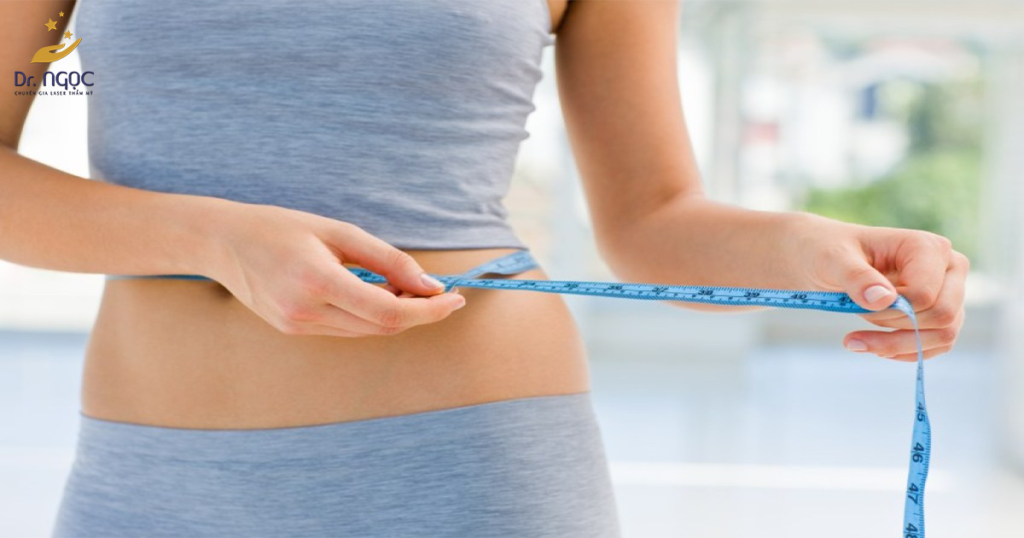 Cách đo vòng eo thực tế của người giảm cân
