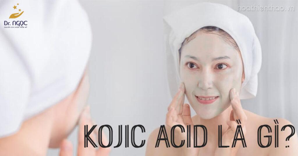 Thành phần Kojic Acid giúp cho da trắng khá hiệu quả