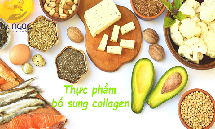 Dùng thực phẩm bổ sung Collagen