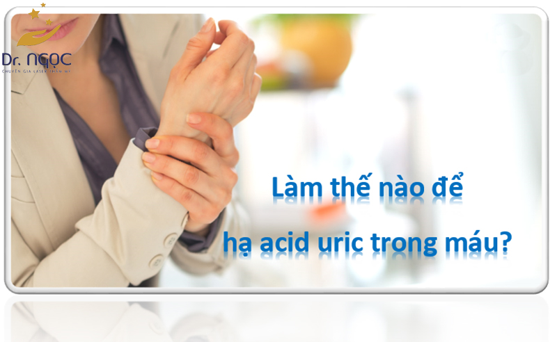 Giảm nồng độ Acid Uric trong máu bằng Vitamin C