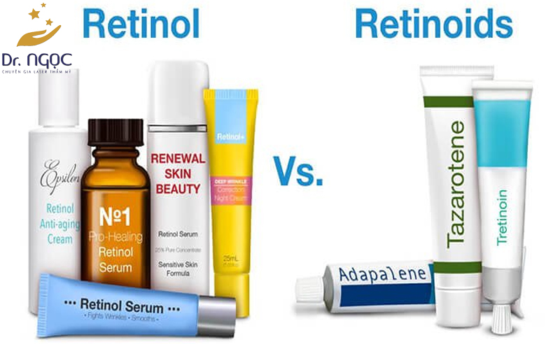 Sự khác biệt giữa Retinol và Retinoids