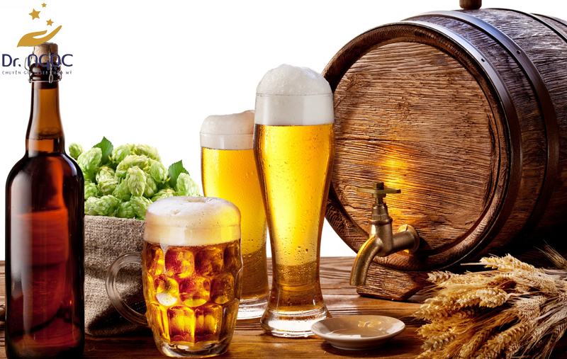 Uống nhiều bia rượu không tốt cho sức khỏe