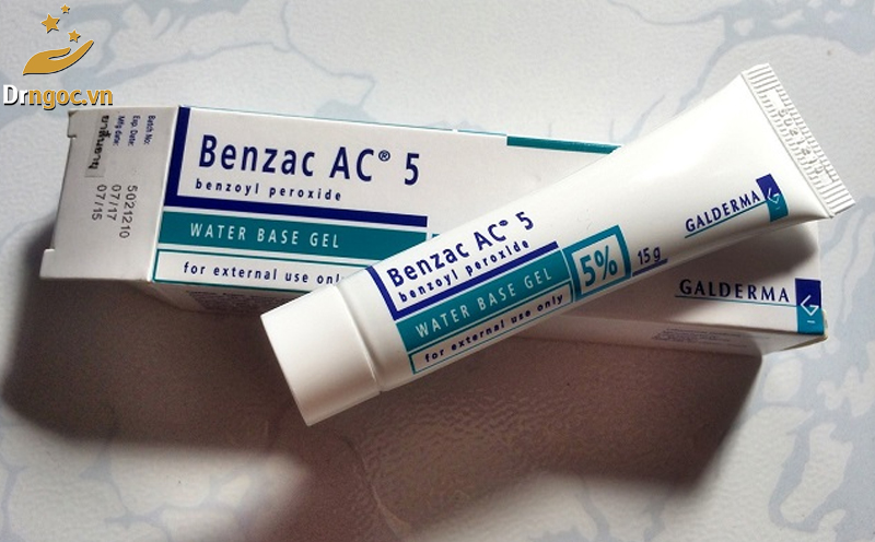 Đối với loại thuốc benzoyl peroxide thuộc vào một trong 3 loại kem trị mụn