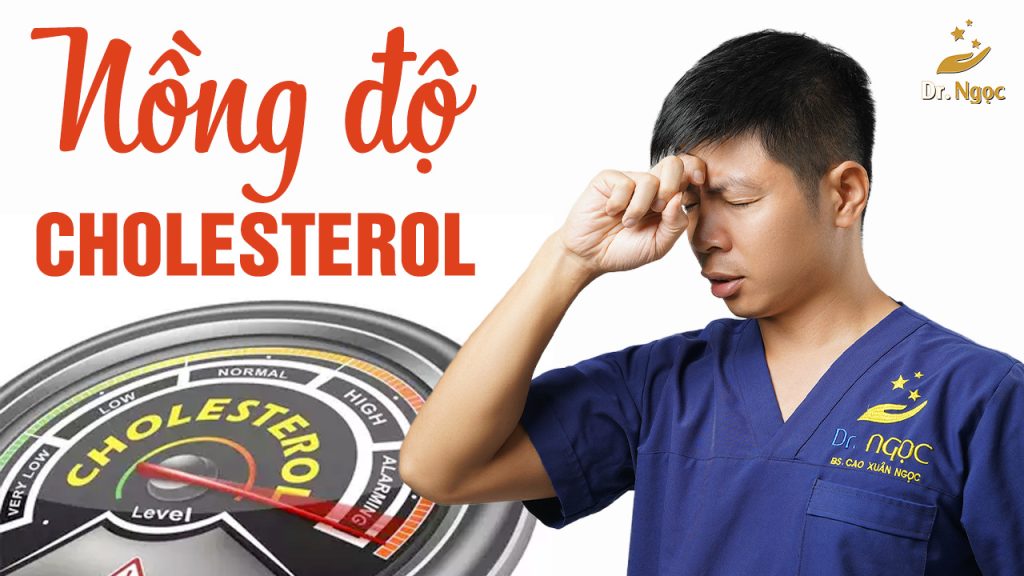 nồng độ cholesterol cao dr ngọc