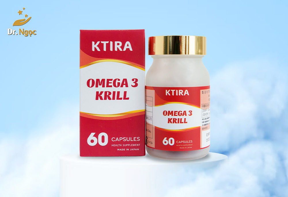 dầu nhuyễn thể ktira omega 3 krill