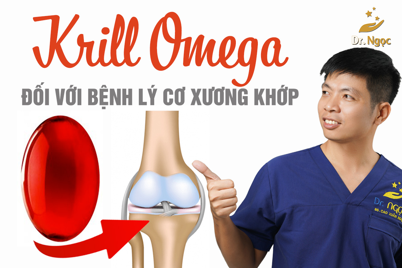 krill omega đối với xương khớp