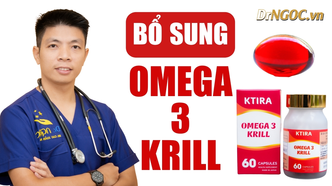 bổ sung omega 3 krill oil
