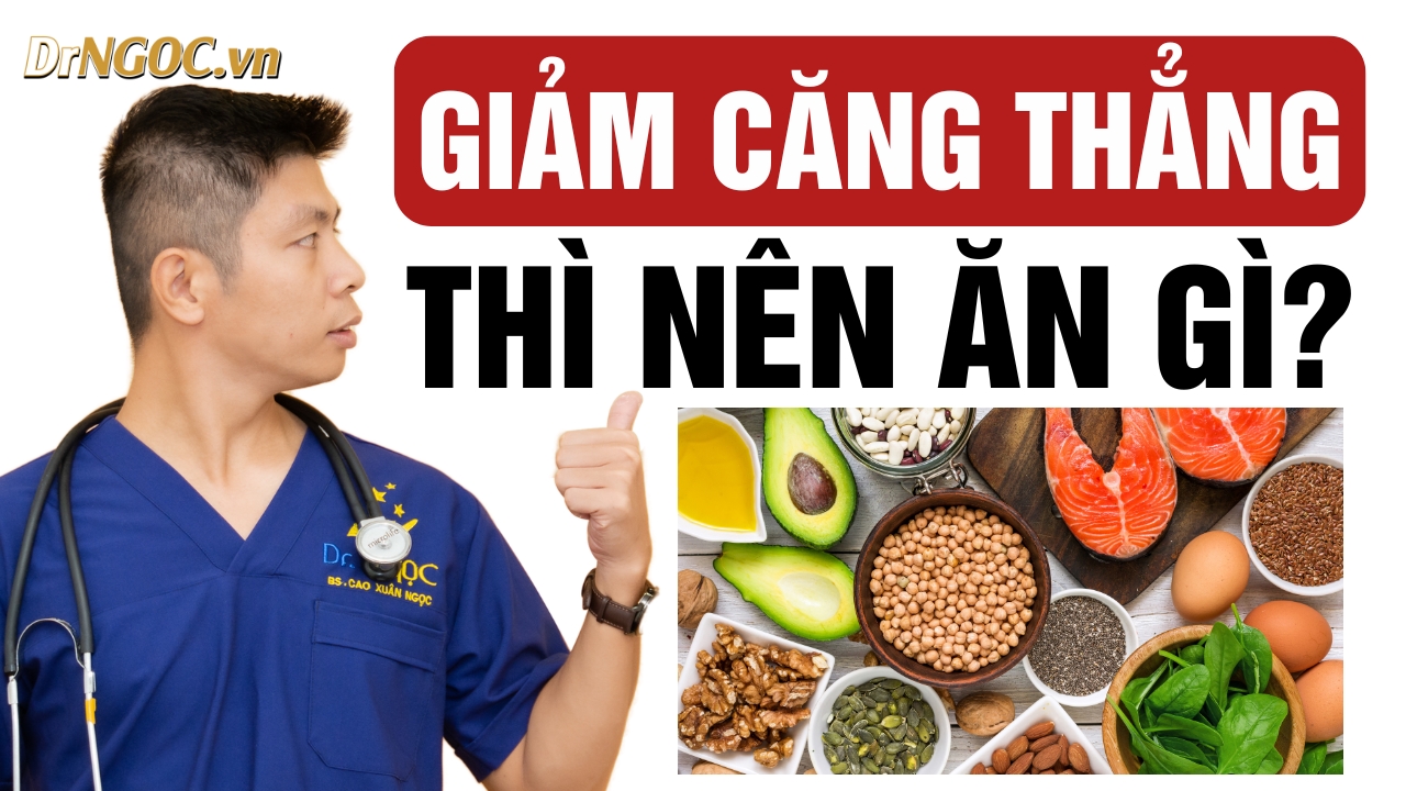 Giảm căng thẳng ăn gì