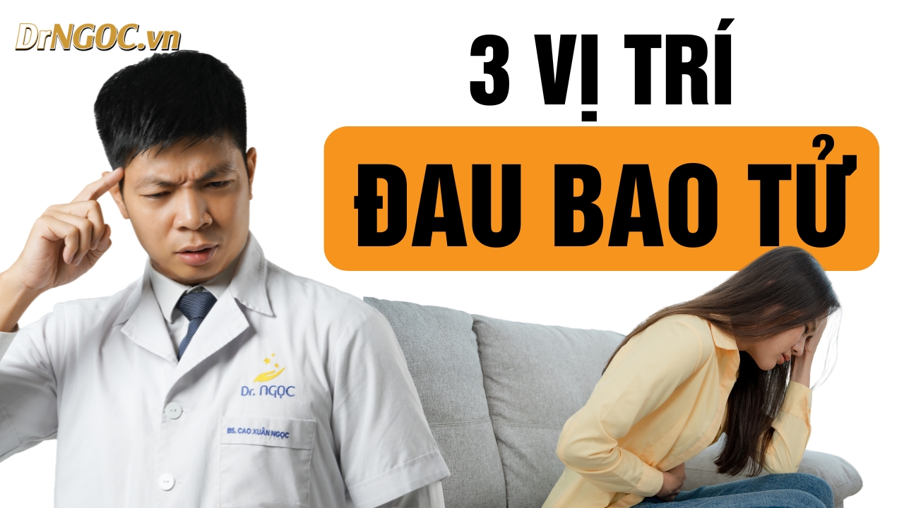 Vị trí đau bao tử