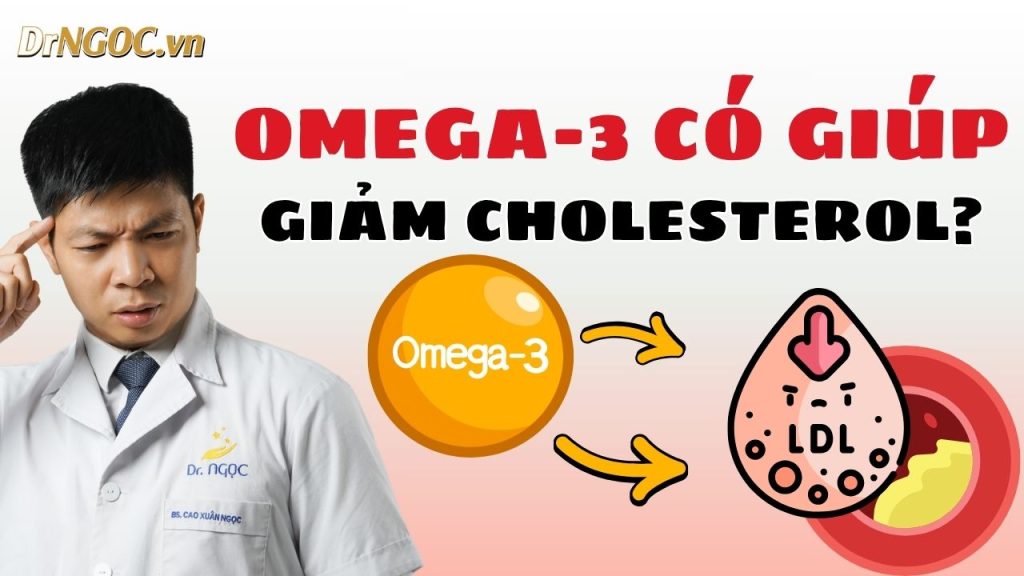 Omega-3 có giúp giảm cholesterol không